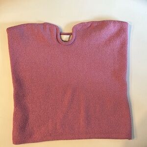 Nanushka strapless knitted top